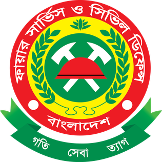 Bangladesh Fire Service and Civil Defence emblem